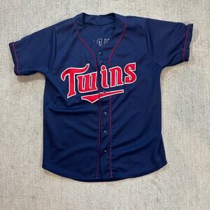 Vintage Minnesota Twins Minnie Mendoza Number 8 Baseball Jersey